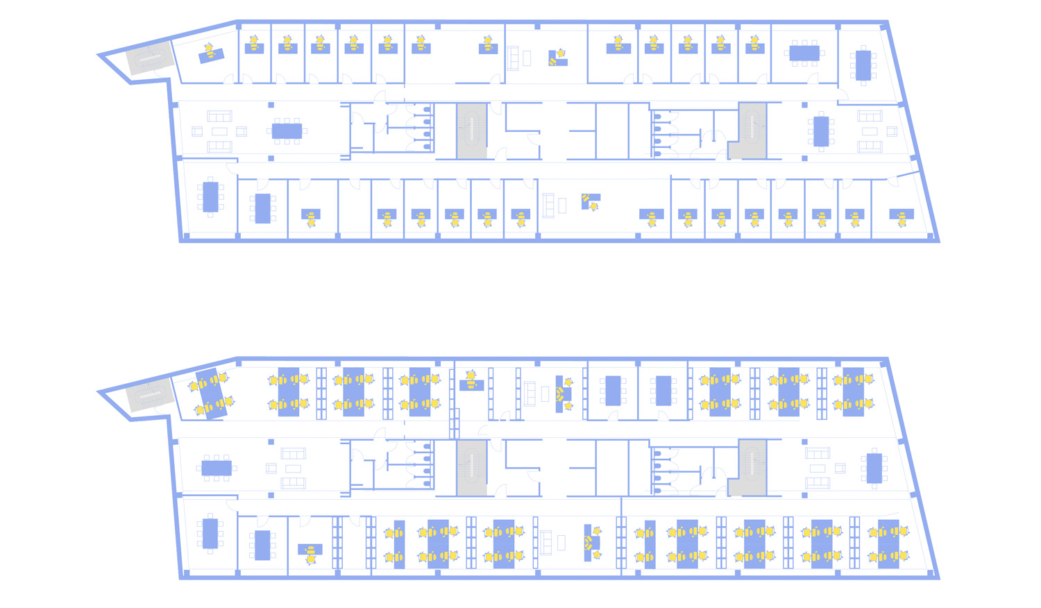 White Angle - floorplans