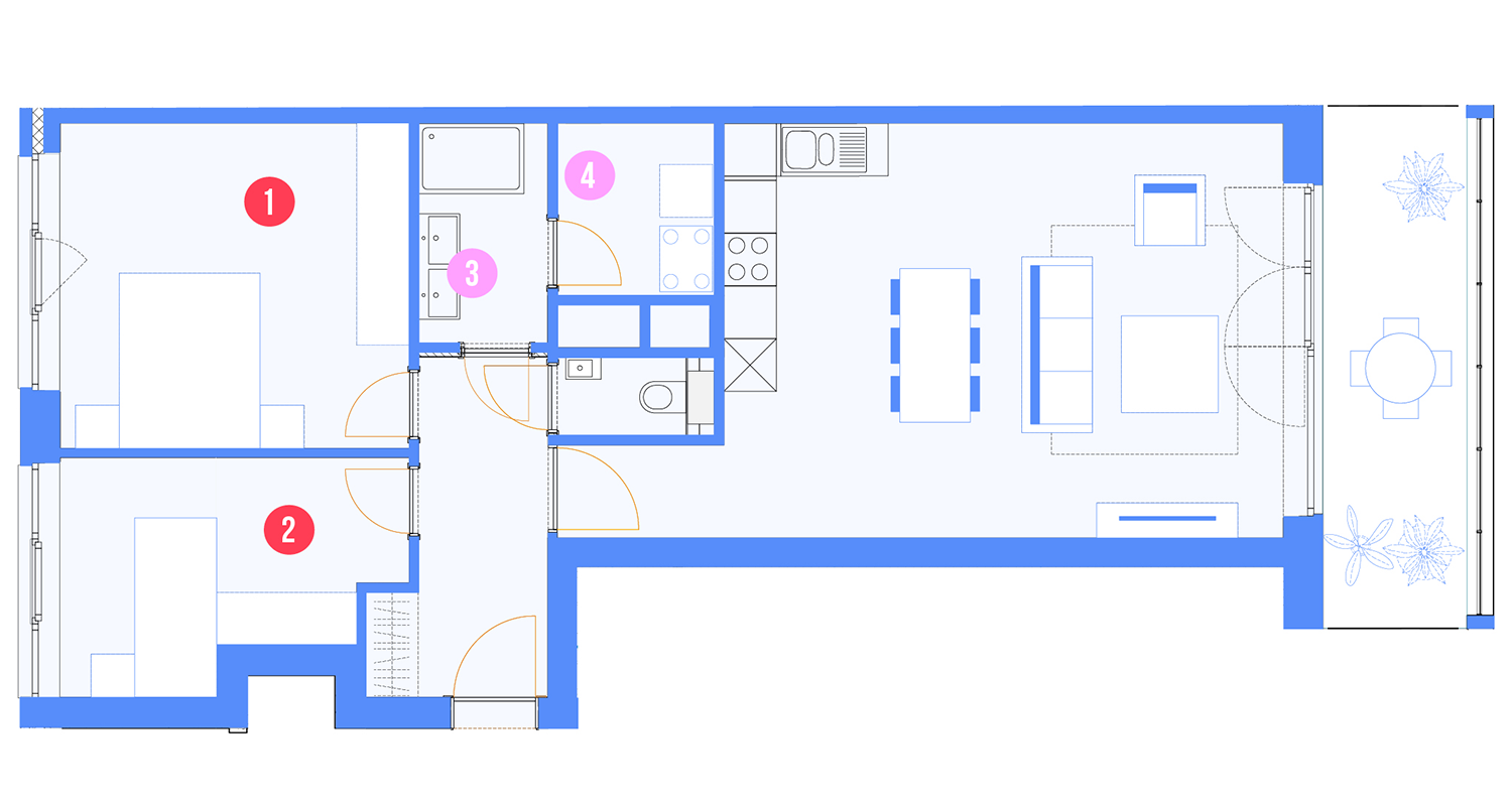 Plan appartement Citydox