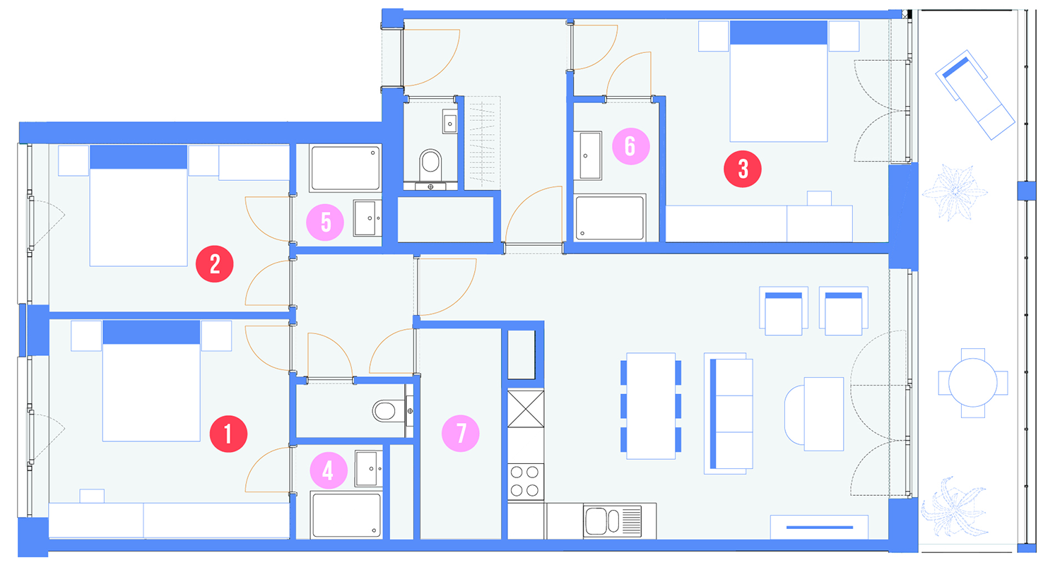 Plan appartement Citydox