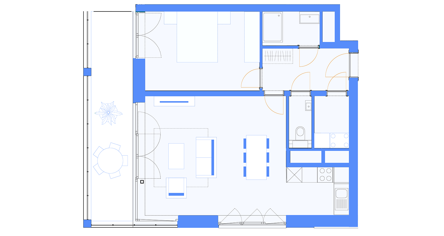Plan Appartement City Dox