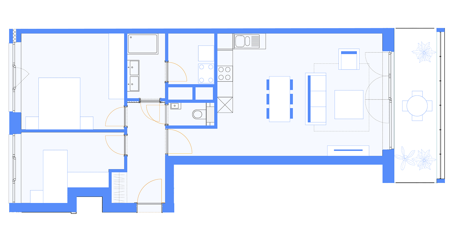 Plan Appartement City Dox