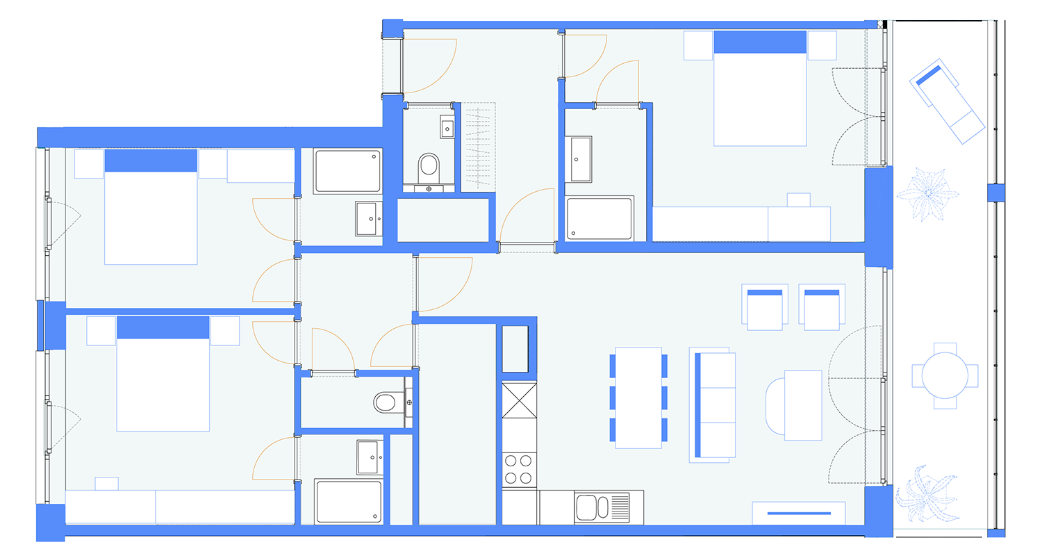 Plan Appartement City Dox